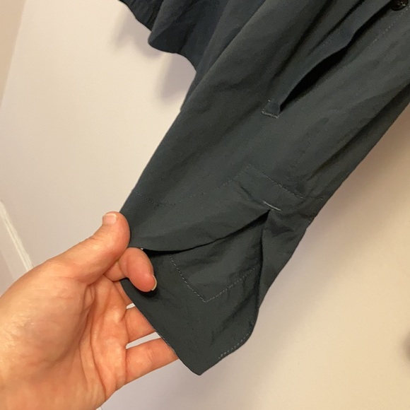 Lululemon Dark Gray Water Repellent Hooded Softshell Half Zip Jacket Size XL - Picture 9 of 12